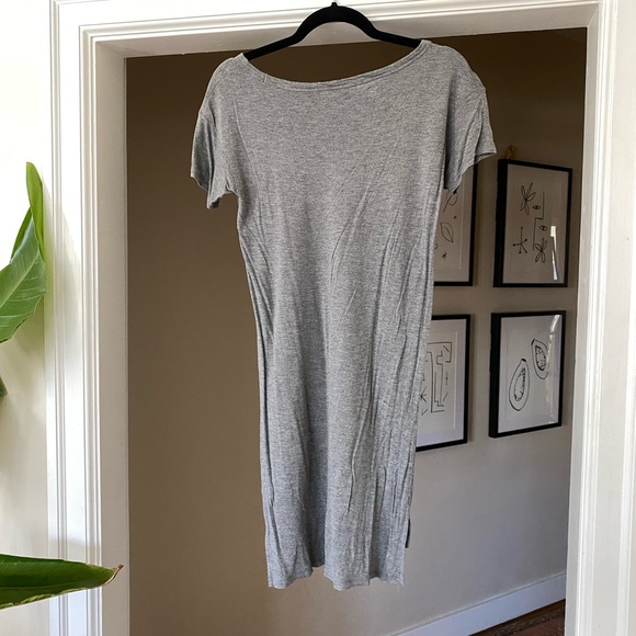 T by Alexander Wang Grey Tshirt Dress sz XS - Picture 14 of 14